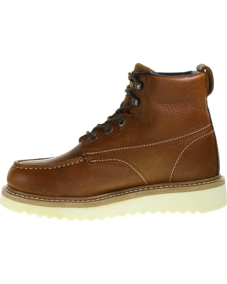 wolverine men s moc toe work boots