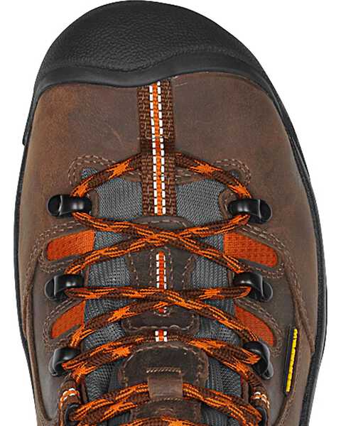 Image #5 - Keen Men's Pittsburgh Waterproof Soft Toe Boots, Brown, hi-res