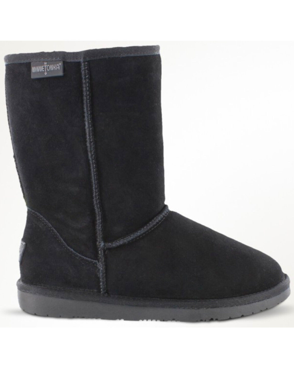 Image #3 - Minnetonka Women's Olympia Boots, Black, hi-res