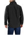 Carhartt Men's Shoreline Storm Defender Loose Heavyweight Zip-Front Work Jacket, Black, hi-res