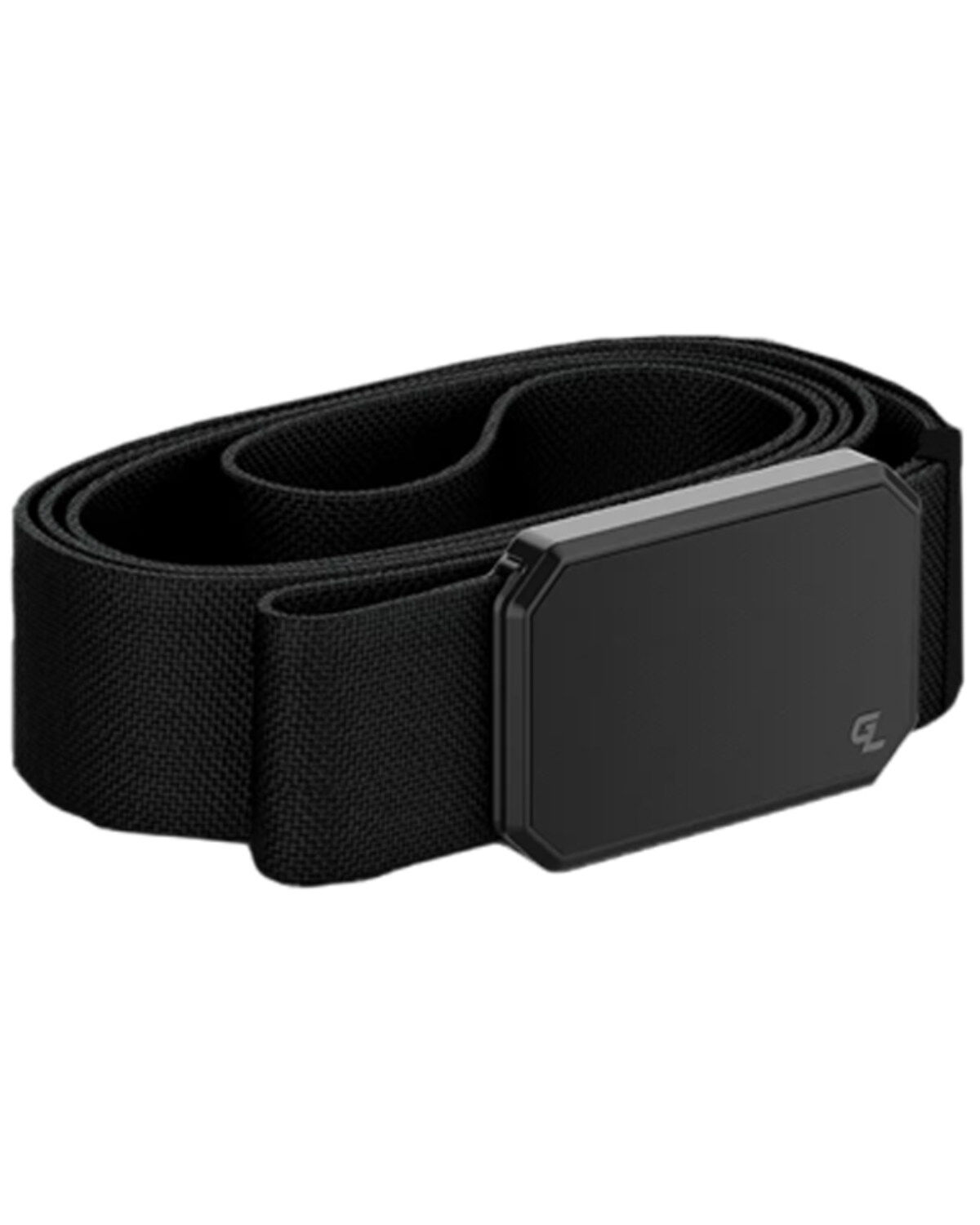 Image #2 - Groove Life Men's Black & Gun Metal Groove Belt, Black, hi-res