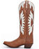 Ranch Road Boots Women's Scarlett Firebird Tall Western Boots - Snip Toe, Tan, hi-res