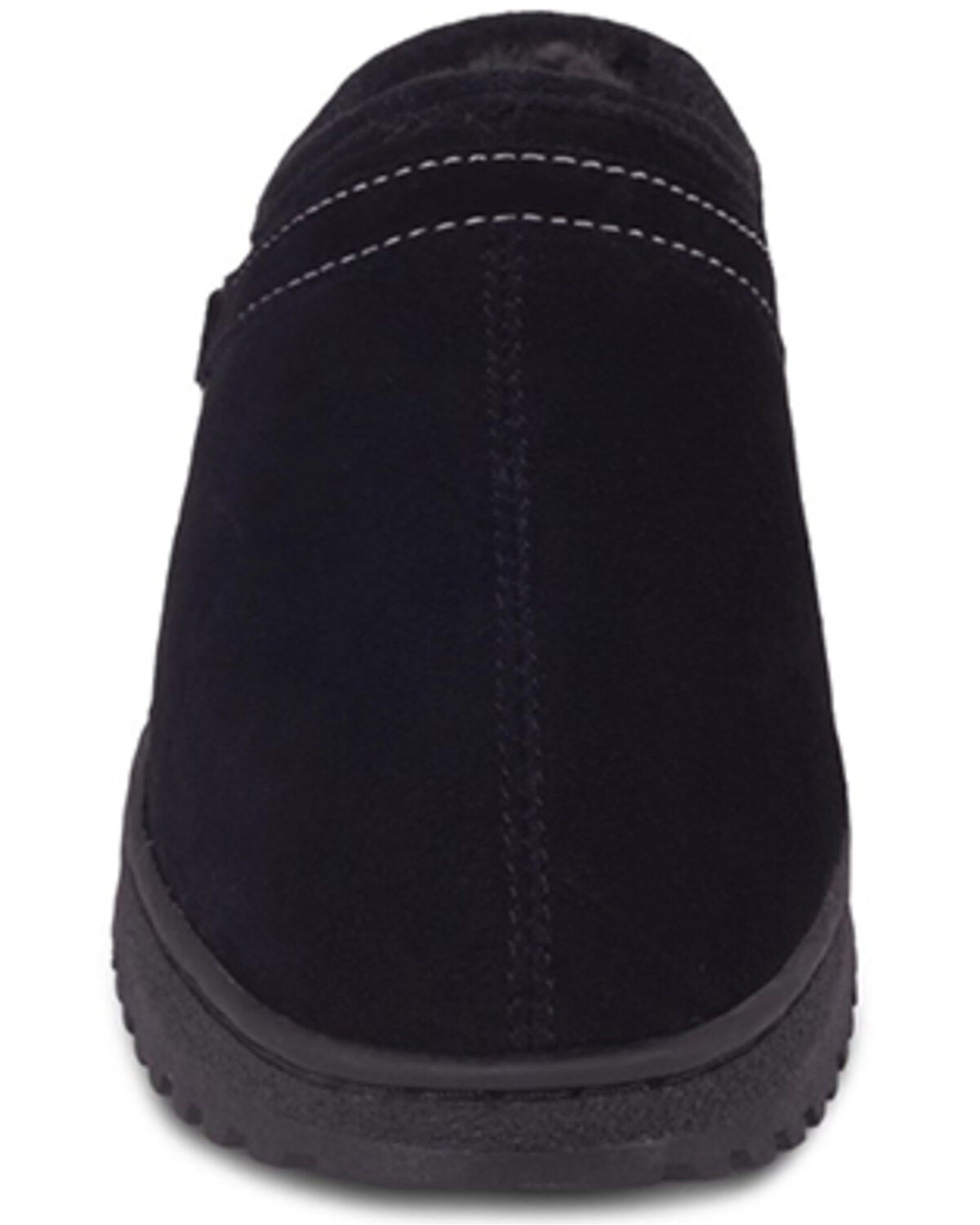 Image #3 - Cloud Nine Women's Sheepskin Clog Slippers, Black, hi-res