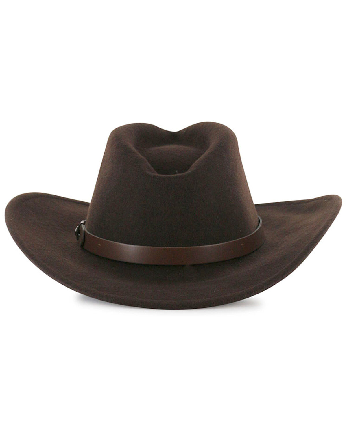 Image #3 - Cody James® Men's Santa Ana Wool Hat, Brown, hi-res