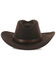 Image #3 - Cody James® Men's Santa Ana Wool Hat, Brown, hi-res