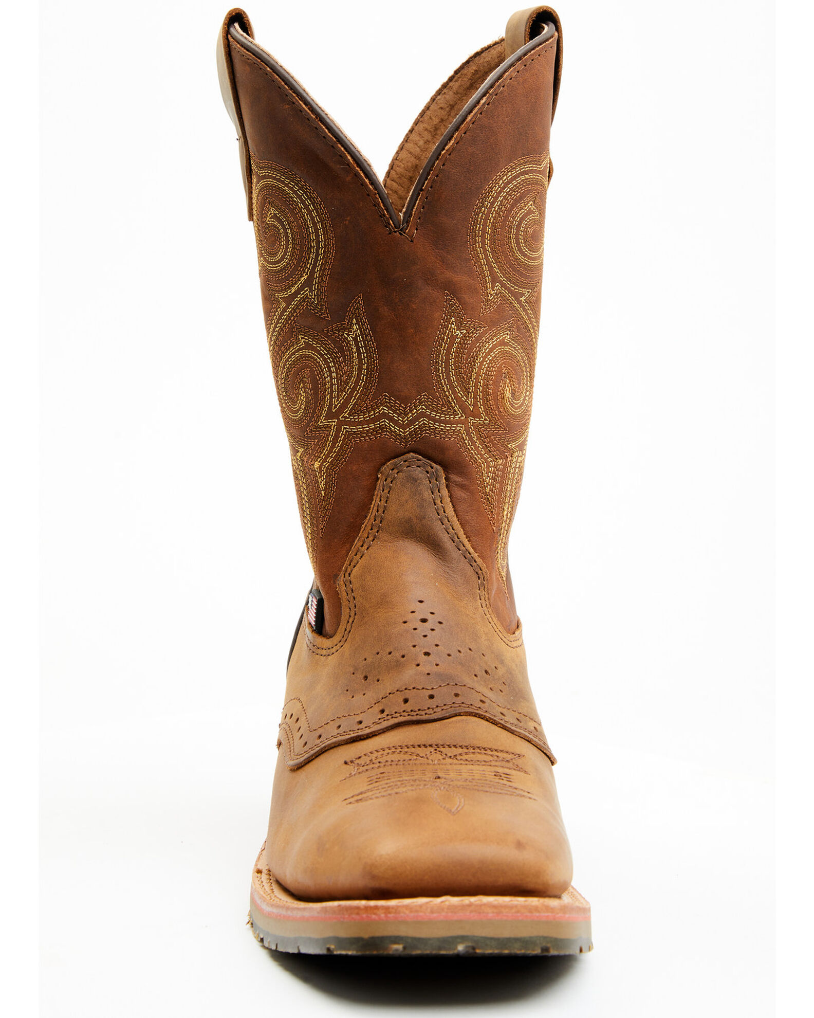Double H Men s Boot Barn Exclusive 11 Domestic I.C.E Saddle Vamp Wes