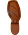 Image #2 - Justin Men's Smooth Quill Ostrich Blue Top Cowboy Boots - Square Toe, , hi-res
