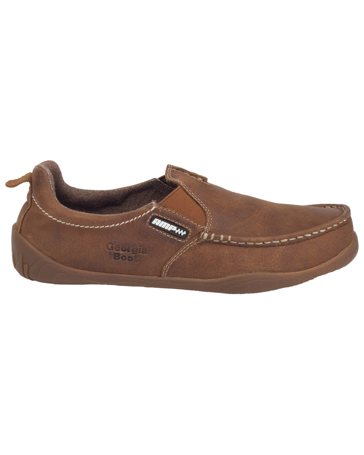 Image #2 - Georgia Men's Cedar Falls Oxford Casual Shoes, Tan, hi-res