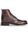 Image #2 - El Dorado Men's Handmade Black Cherry Leather Urban Lacer Boots - Round Toe, , hi-res