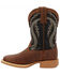 Durango Boys' Lil Rebel Pro Onyx Western Boots - Square Toe, Brown, hi-res