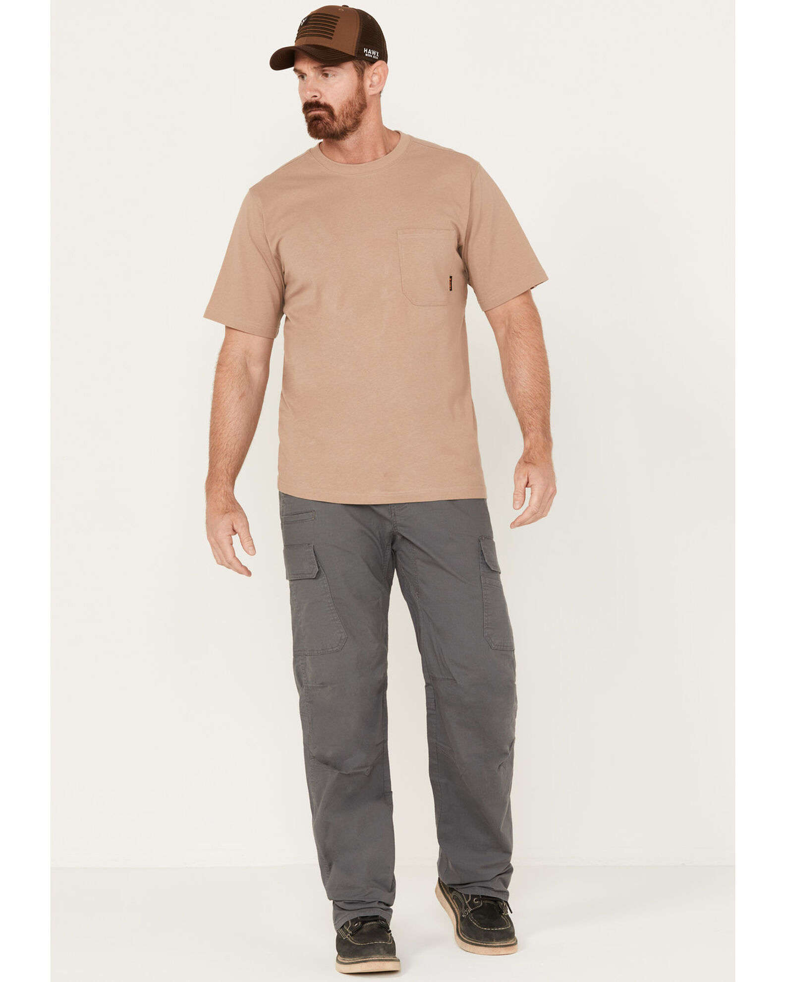 Ripstop cargo work pants top