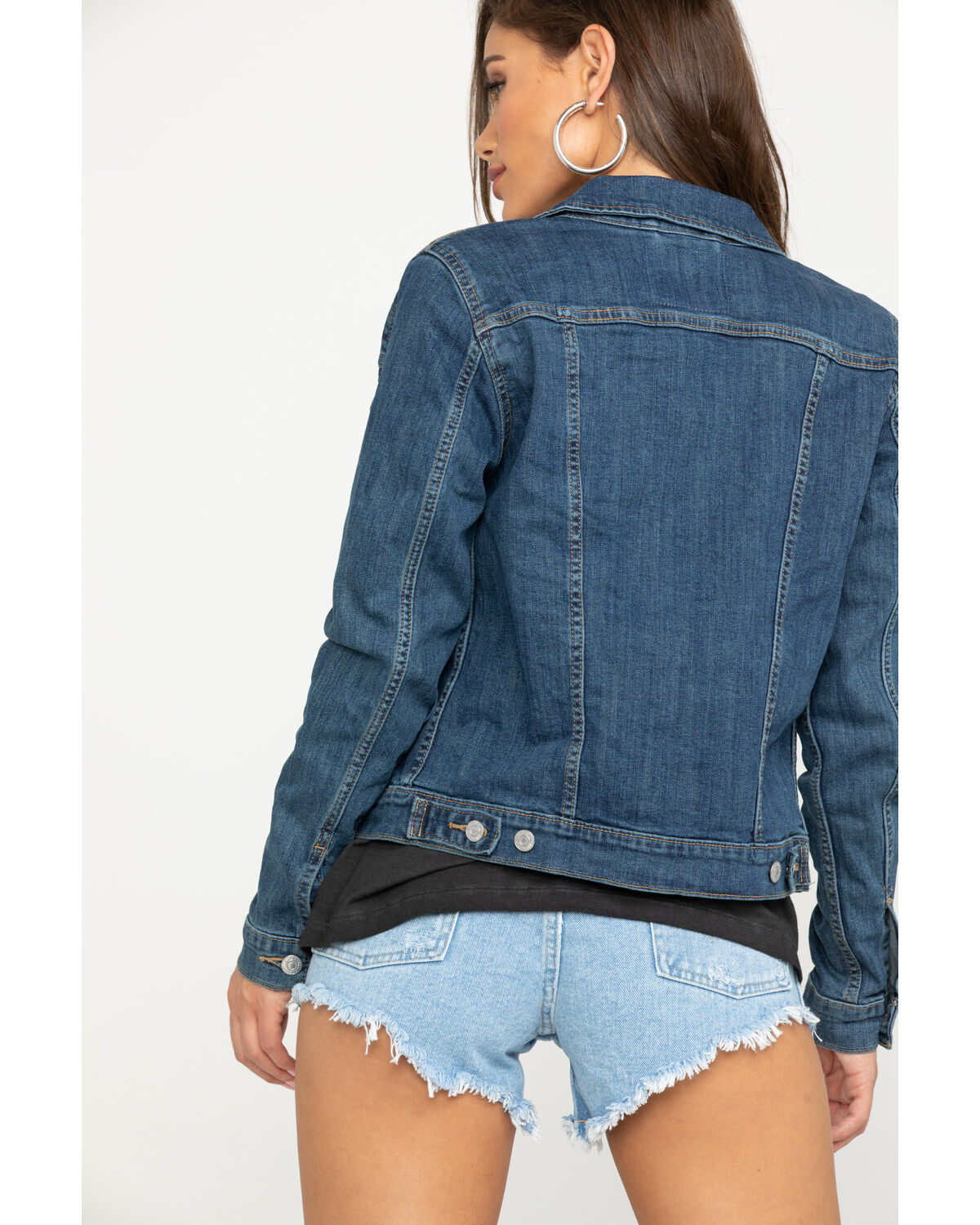 levi short denim jacket