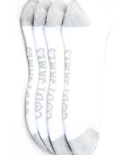 Image #2 - Cody James Men's White Crew Socks With Moisture Management, White, hi-res