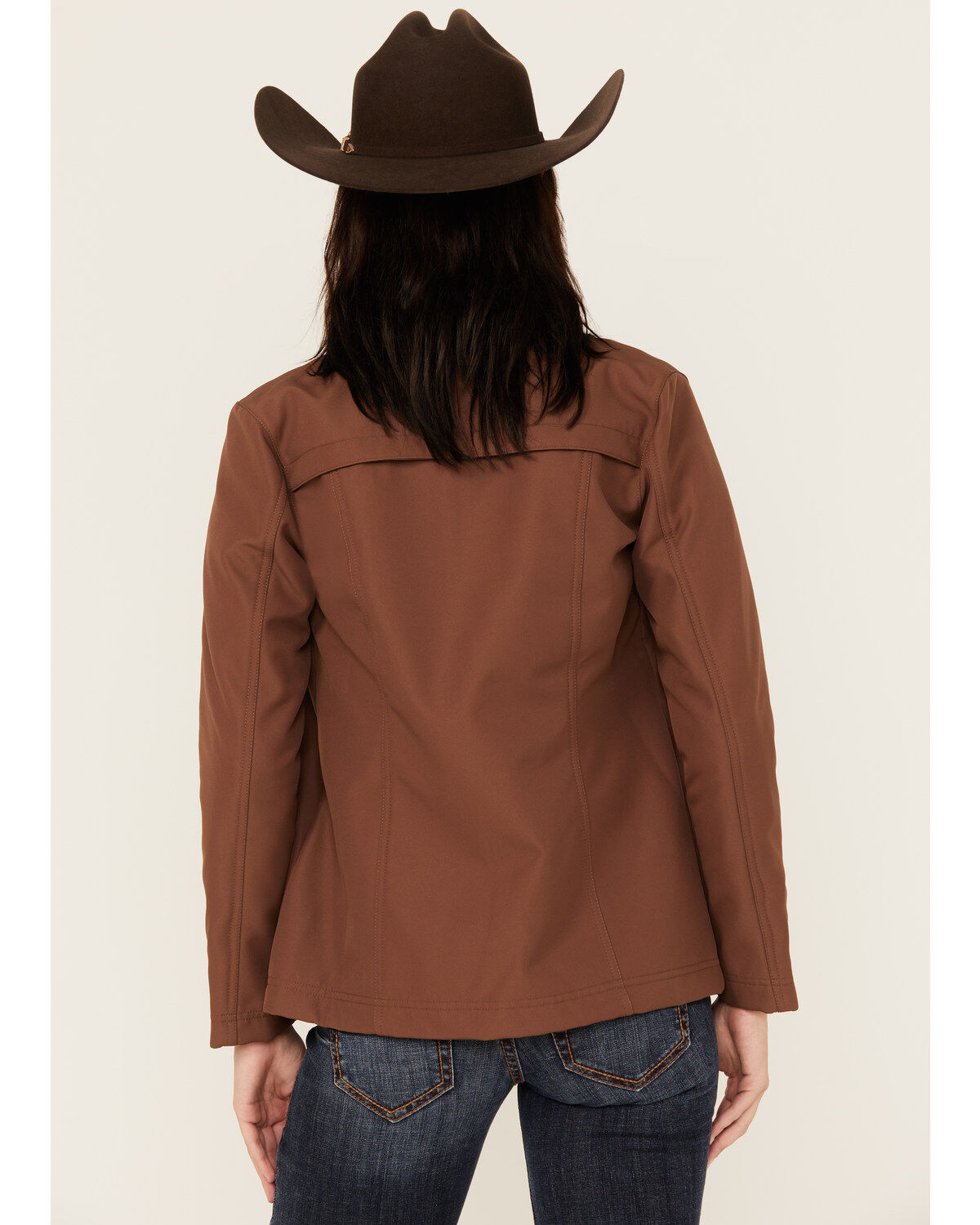 Image #4 - Shyanne Women's Bonded Softshell Jacket, Medium Brown, hi-res