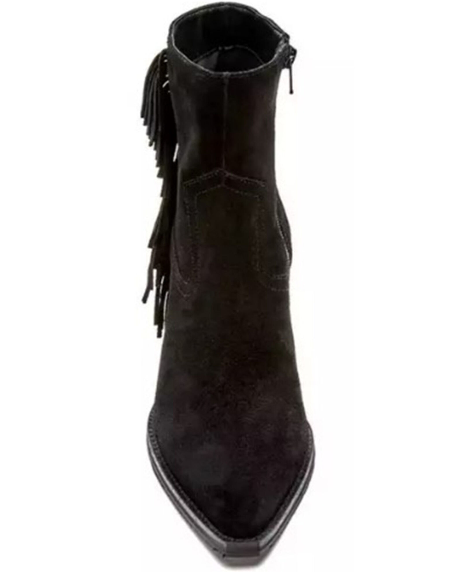 Coconuts fringe booties hotsell