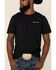 Cody James Men's Black Snake Buckle Graphic T-Shirt , Black, hi-res