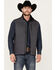 Image #1 - Cinch Men's Bonded Solid Vest, Charcoal, hi-res
