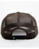 Image #3 - Ariat Men's Suede Patch Trucker Cap, Brown, hi-res