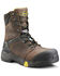 Image #1 - Kodiak Men's 8" Carbine Waterproof Work Boots - Composite Toe, Brown, hi-res
