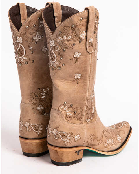 Image #6 - Lane Women's Sweet Paisley Cowgirl Boots - Snip Toe , , hi-res
