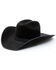 Image #1 - Serratelli 6X Felt Cowboy Hat, Black, hi-res