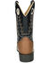 Image #5 - Smoky Mountain Little Boys' El Paso Western Boots - Broad Square Toe, Black/brown, hi-res