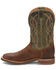 Image #3 - Tony Lama Men's Landgrab Western Boots - Broad Square Toe, Brown, hi-res