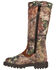 Rocky Men's Low Country Waterproof Snake Boots - Round Toe, Camouflage, hi-res