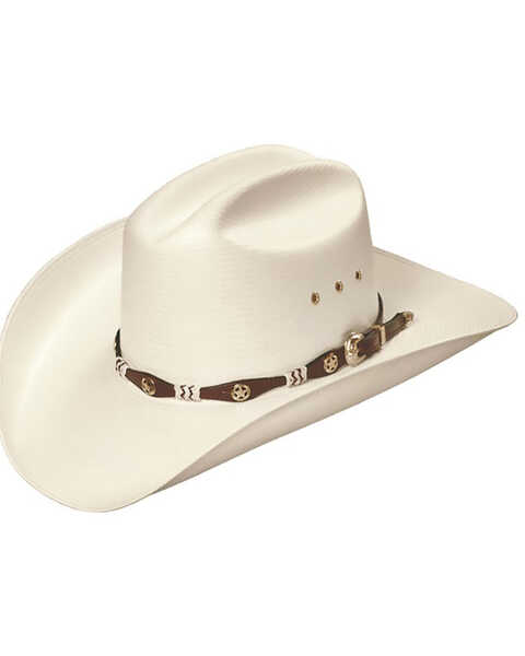 Image #1 - Master Hatters Men's 20X Captain Low Cattleman 4" Pro Rodeo Cowboy Hat, Natural, hi-res