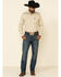 Image #3 - Wrangler Men's Advanced Comfort Long Sleeve Western Shirt, , hi-res