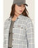 Image #2 - Ariat Women's Rebar Flannel DuraStretch Long Sleeve Button-Down Work Shirt, White, hi-res