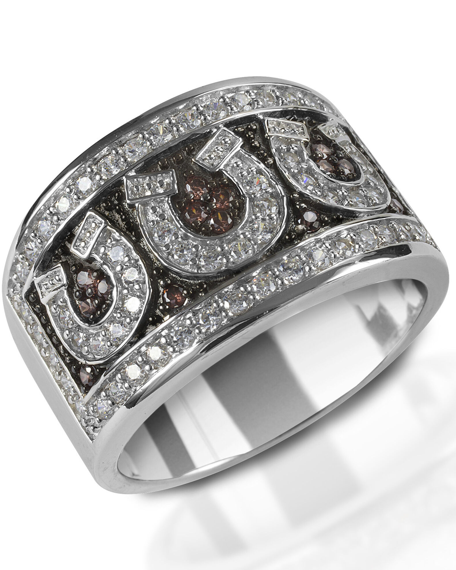 Kelly herd horseshoe ring top