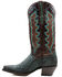 Dan Post Women's Rustic Exotic Lizard Western Boot - Snip Toe, Turquoise, hi-res