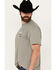 Image #2 - Cowboy Hardware Men's 8 Second Warrior Bull Rider Short Sleeve Graphic T-Shirt, , hi-res