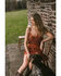 Idyllwind Women's Lurex Little Lace Tank Top, Pecan, hi-res