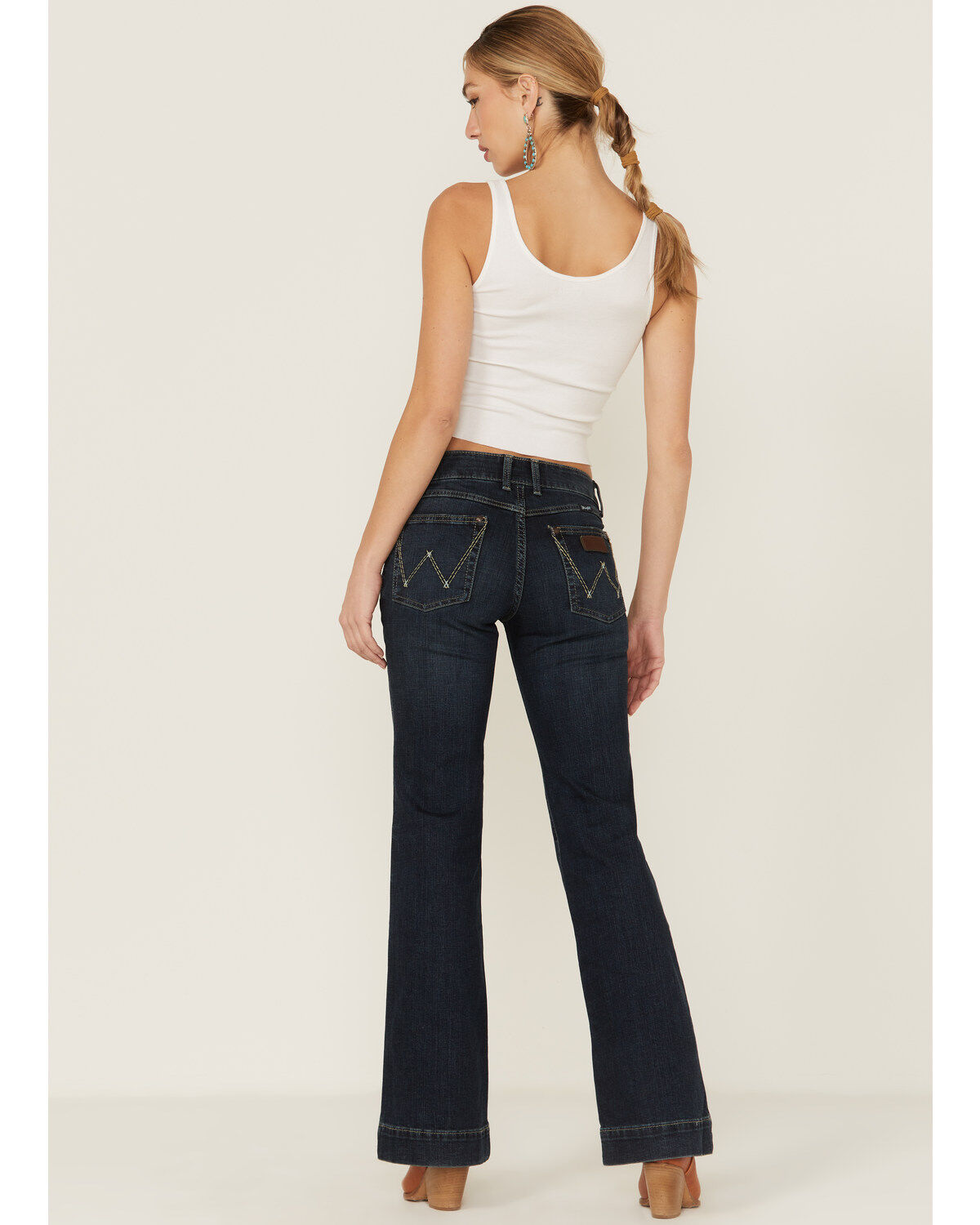 Product Name:  Wrangler Retro Women's Samantha Mae Wide Leg Trouser Jeans