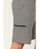 Flag & Anthem Men's Mini Stripe Made Flex Hybrid Shorts , Charcoal, hi-res