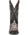 Image #3 - Corral Men's Exotic Python Skin Inlay Western Boots - Square Toe, Black, hi-res