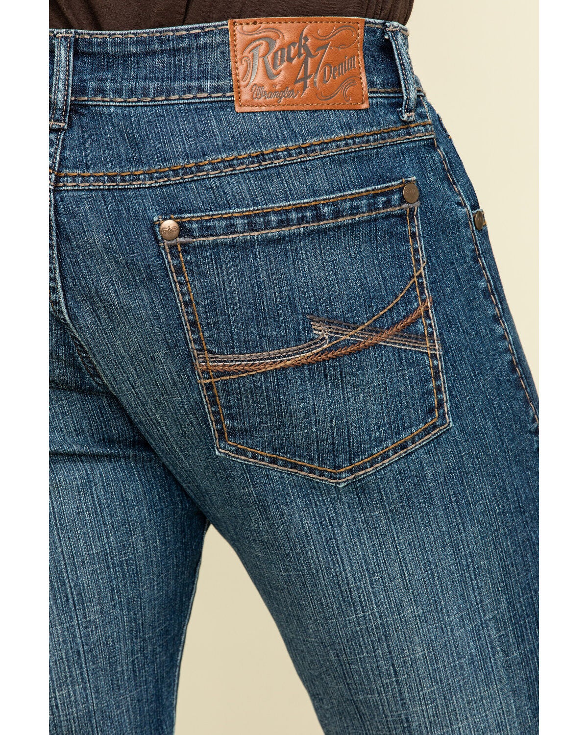 Image #4 - Rock 47 By Wrangler Men's Duet Stretch Slim Straight Jeans , , hi-res