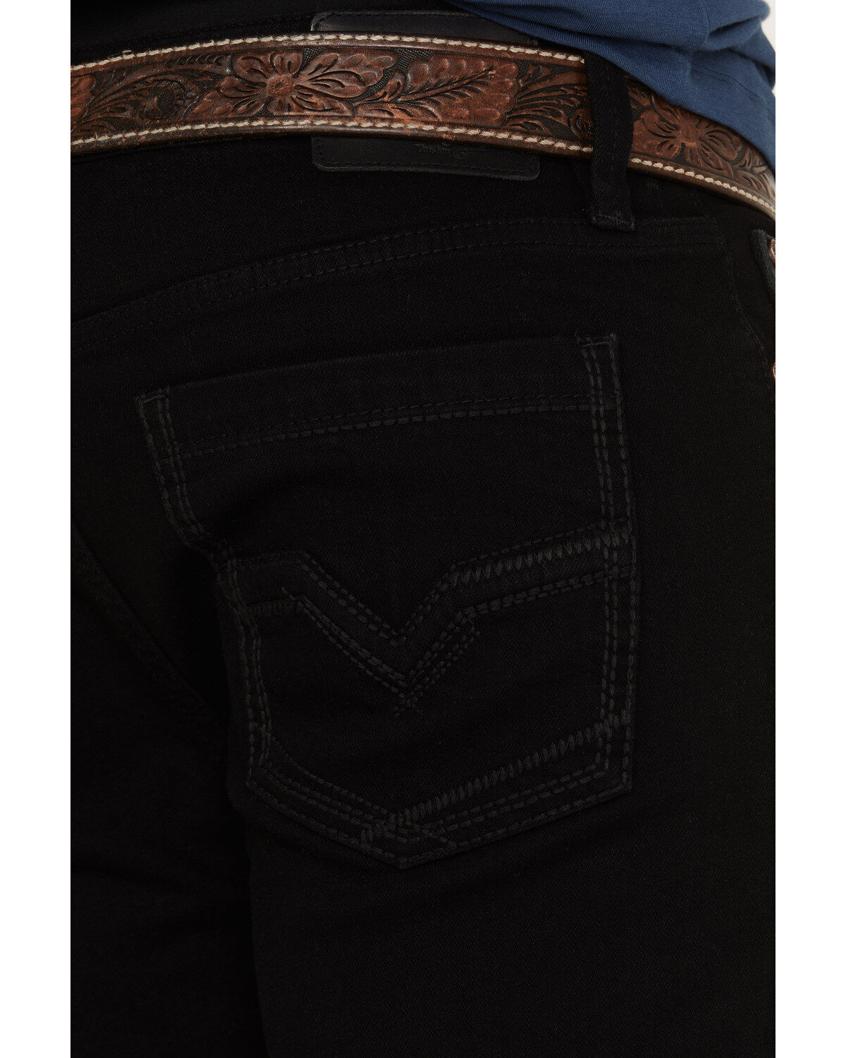 Image #4 - Moonshine Spirit Men's Night Star Stretch Slim Straight Jeans, Black, hi-res