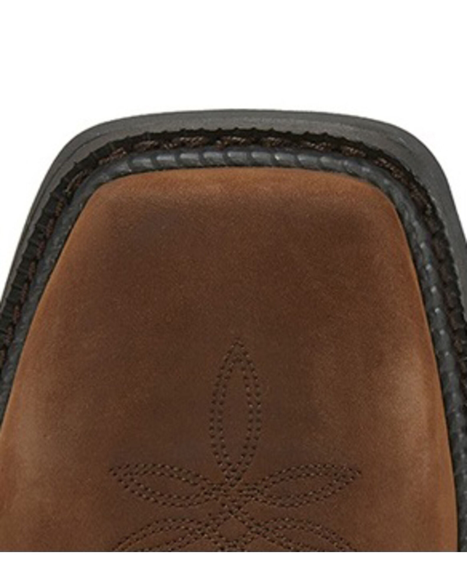 Image #5 - Tony Lama Men's Diboll Diamond Plate Western Work Boots - Composite Toe, Silver, hi-res