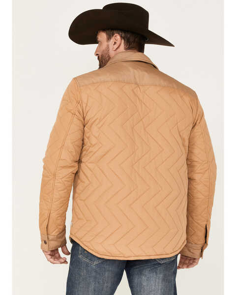 Kimes Ranch Men's Skink Quilted Jacket, Camel, hi-res