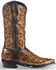 El Dorado Men's Handmade Inlay Western Boots – Snip Toe , Black, hi-res
