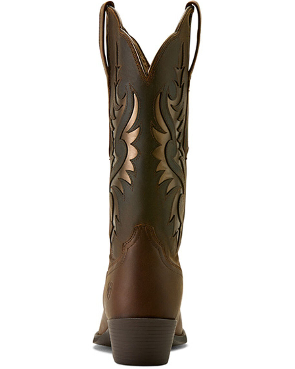Image #3 - Ariat Women's Heritage Retro Performance Western Boots - Round Toe, Brown, hi-res