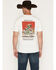 Image #1 - Sendero Provisions Men's Cowboy Killers Short Sleeve Graphic T-Shirt, White, hi-res