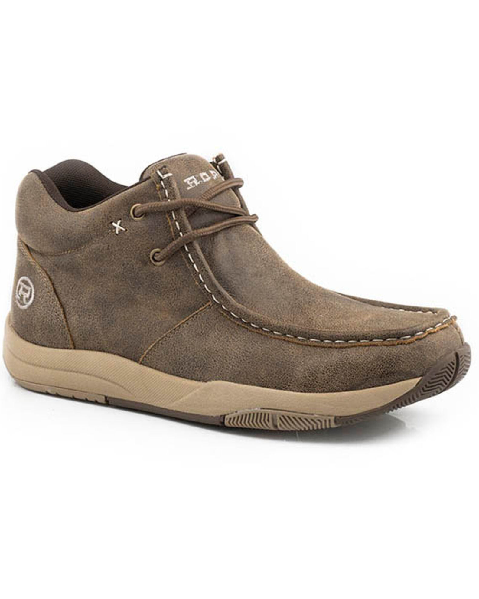 Roper Women s Clearcut Casual Shoes Moc Toe Boot Barn