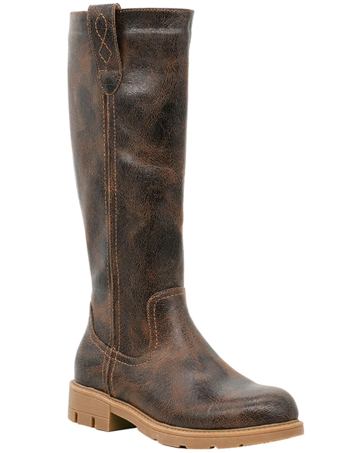 Image #1 - Corkys Women's Gallop Fashion Boots - Round Toe, Brown, hi-res