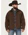 Image #1 - Ariat Men's Vernon Sherpa 2.0 Snap jacket, Dark Brown, hi-res