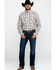 Image #6 - Wrangler 20X Men's Advanced Comfort Orange Plaid Long Sleeve Western Shirt, , hi-res