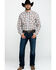 Image #6 - Wrangler 20X Men's Advanced Comfort Orange Plaid Long Sleeve Western Shirt , Orange, hi-res